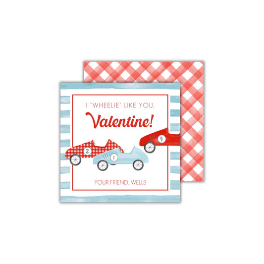 Race Car Valentine