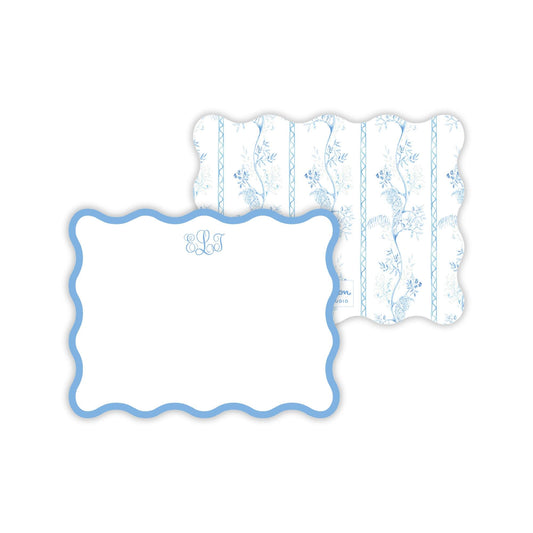 Grandmillennial Blue Notecards