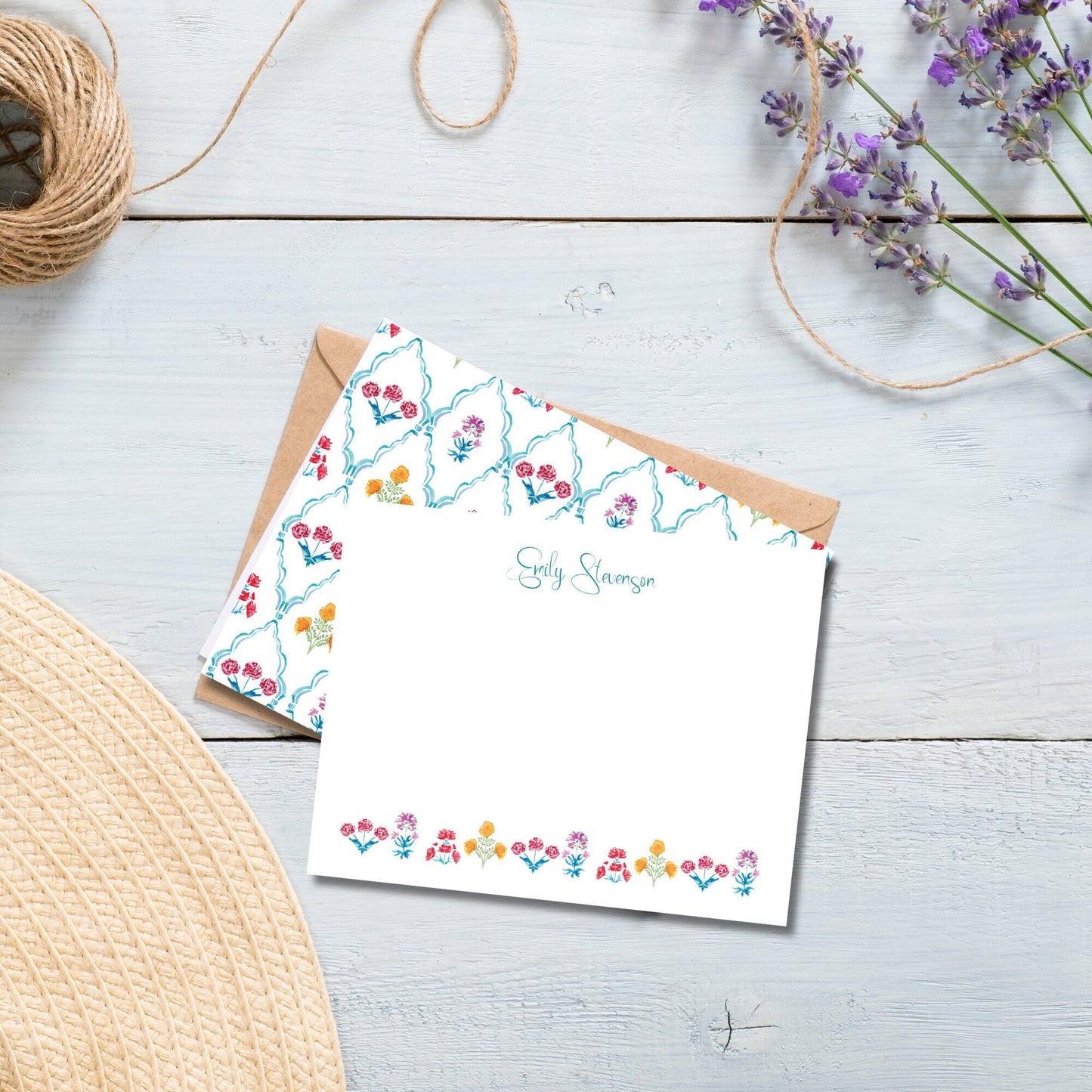 Heritage in Color Notecards