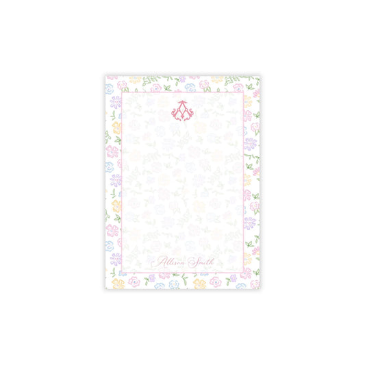 Dainty Floral Notepad