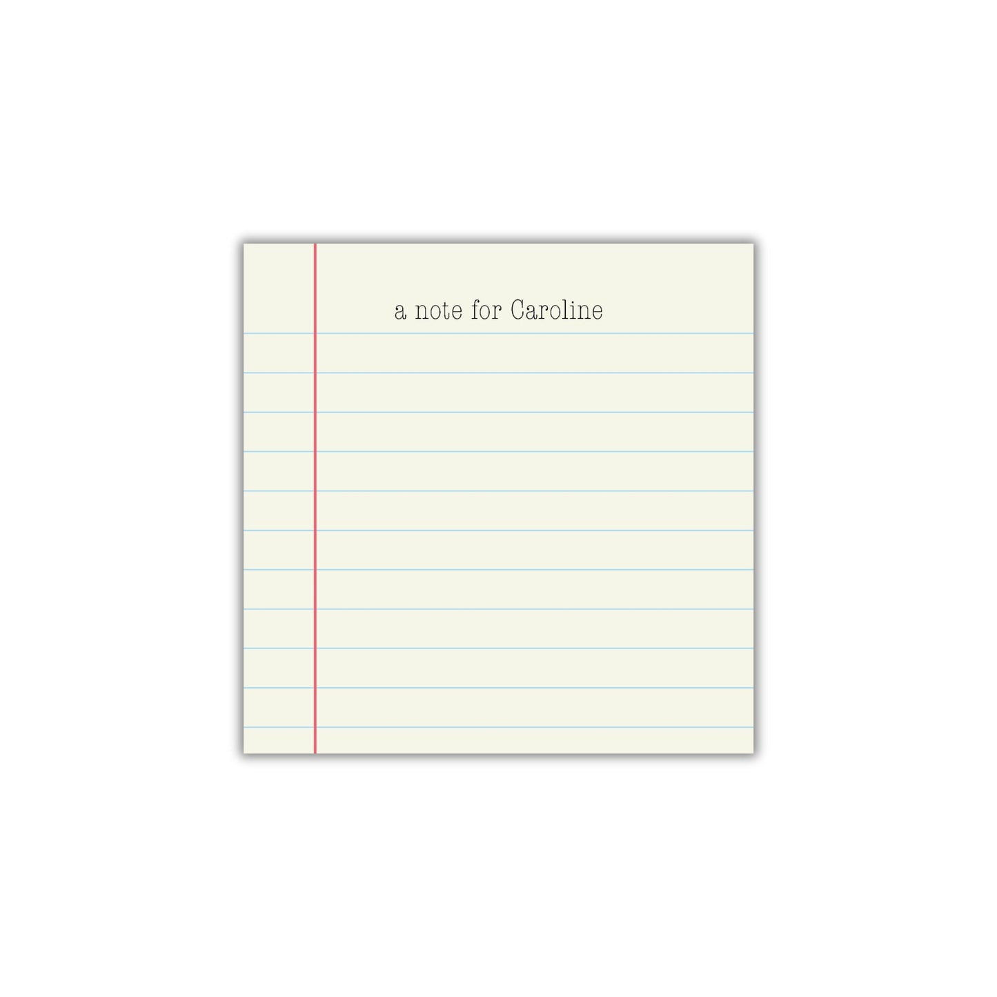 Retro Paper Lunch Box Notepad