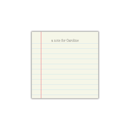 Retro Paper Lunch Box Notepad