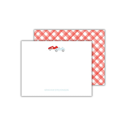 Race Car Notecards