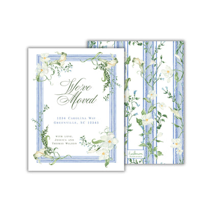 Carolina Floral Moving Announcements