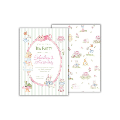Wonderland Invitation