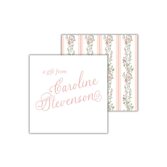 Chintz Floral Enclosure Cards