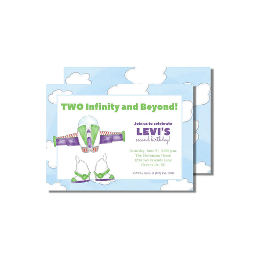 Two Infinity and Beyond Invitation