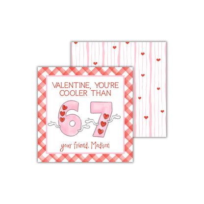 67 Valentine - Pink/Red