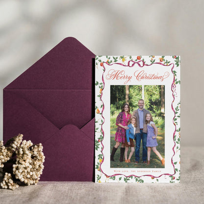 Sugar Plum Christmas Card