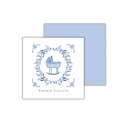 Delftware Cradle Enclosure Cards