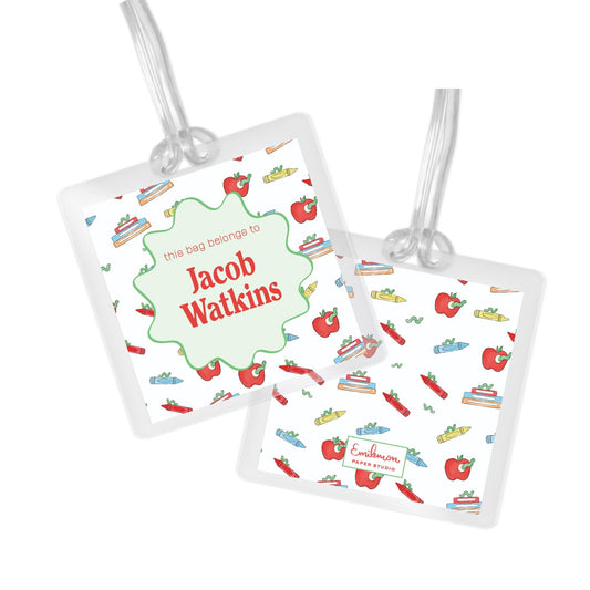 Busy World Bag Tag
