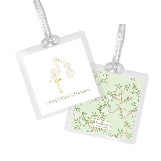 Stork Bag Tag
