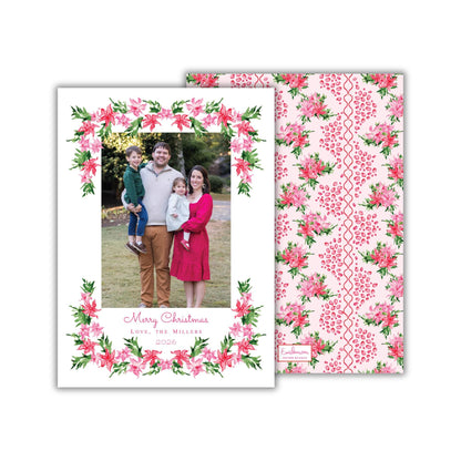Merry Magenta Christmas Card