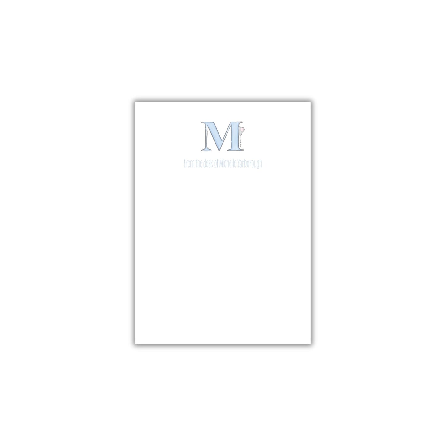 Illustrated Letter Notepad - Pastel