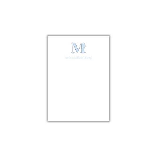 Illustrated Letter Notepad - Pastel