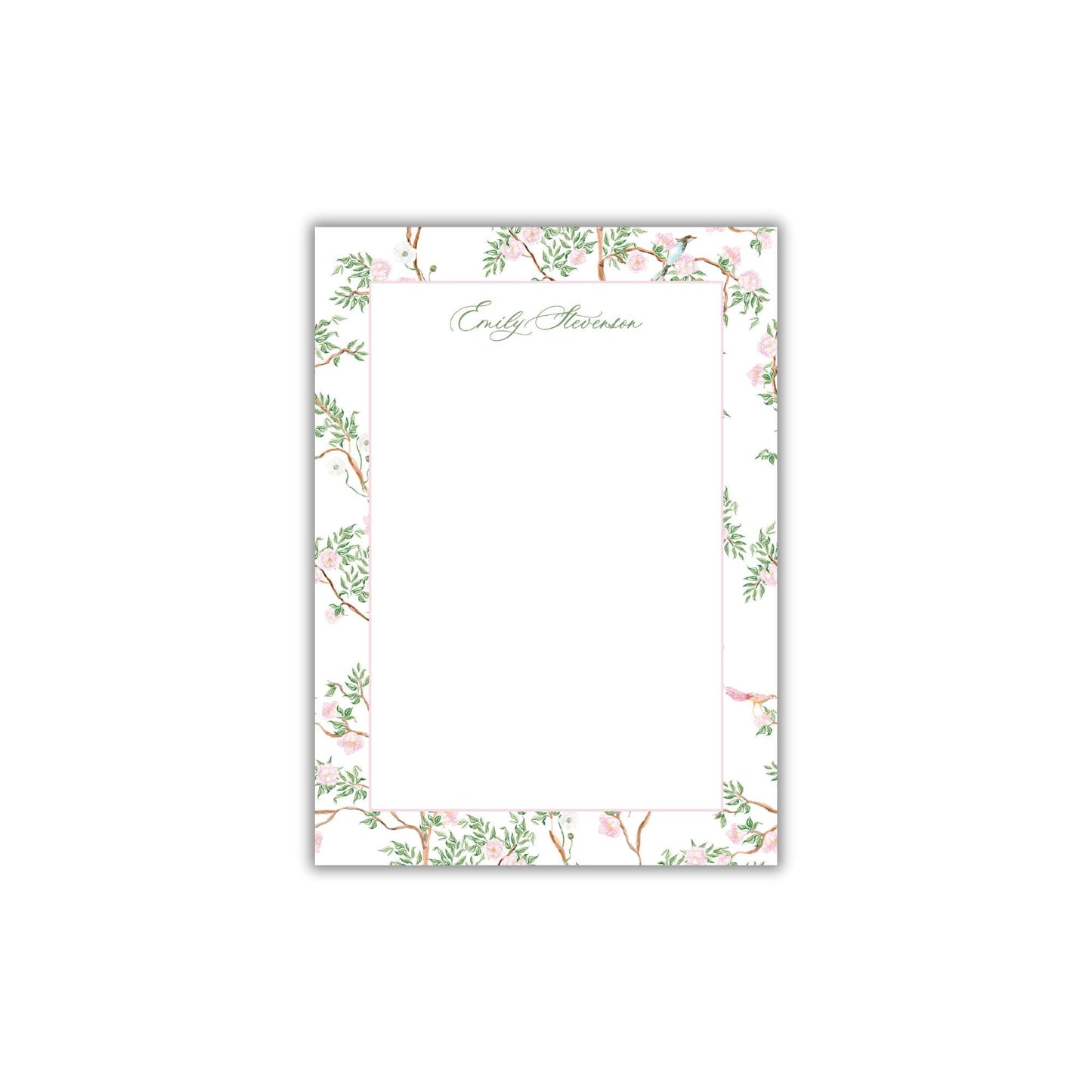 Spring Chinoiserie Notepad