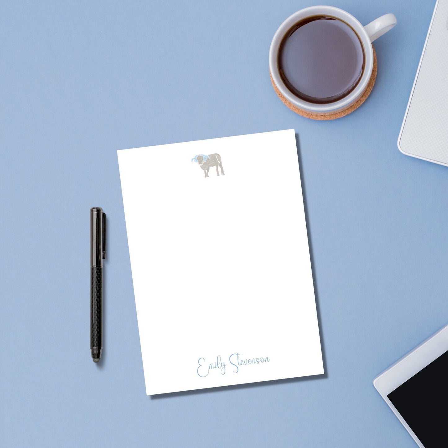 Collegiate Ram Notepad