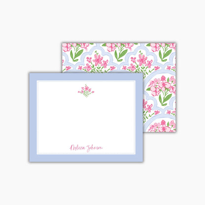 Scalloped Florals Notecard