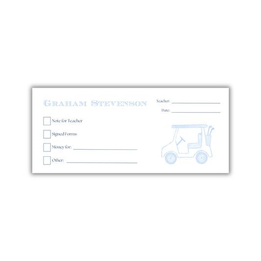 Golf Money Envelopes