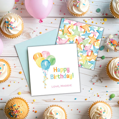 Balloon Bouquet Enclosure Cards