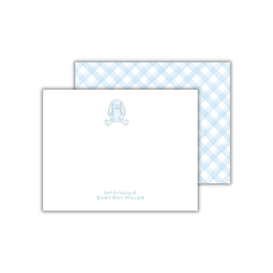 Bunny Notecards - Blue