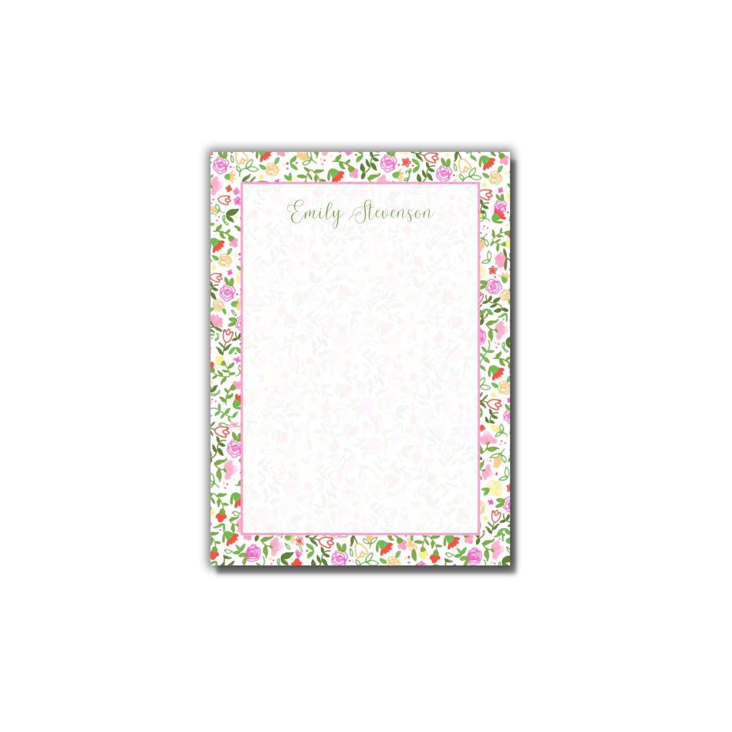 Drew's Wildflower Notepad