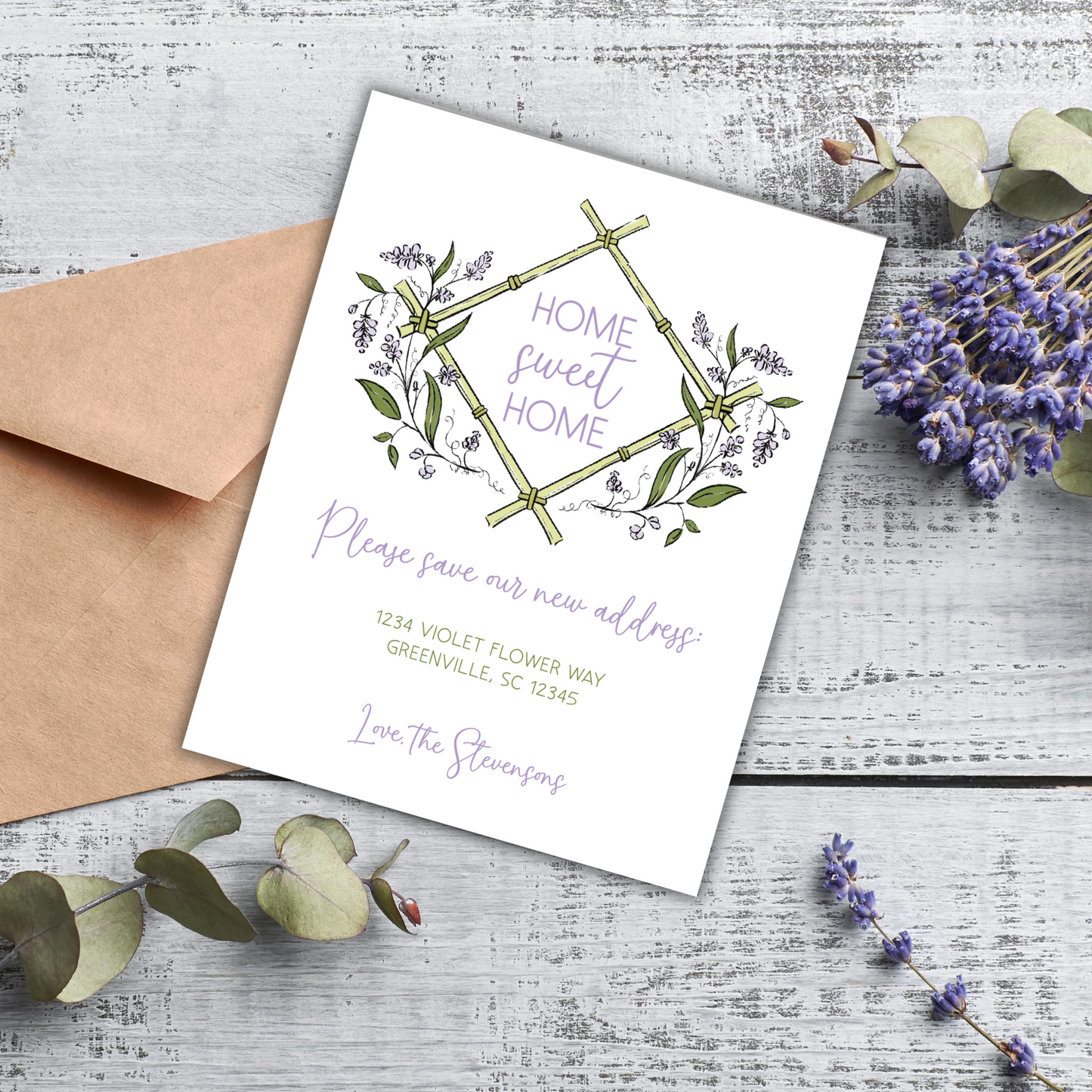 Lavender Haze Moving Announcements
