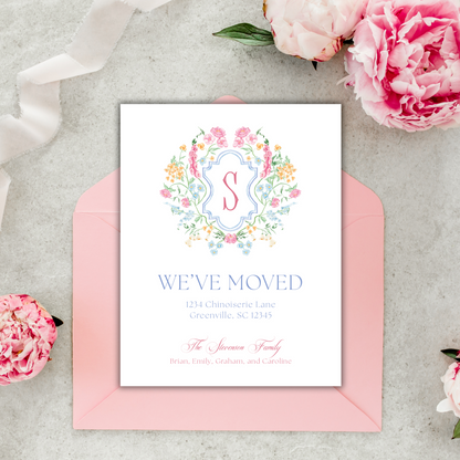 Something Colorful Moving Announcements