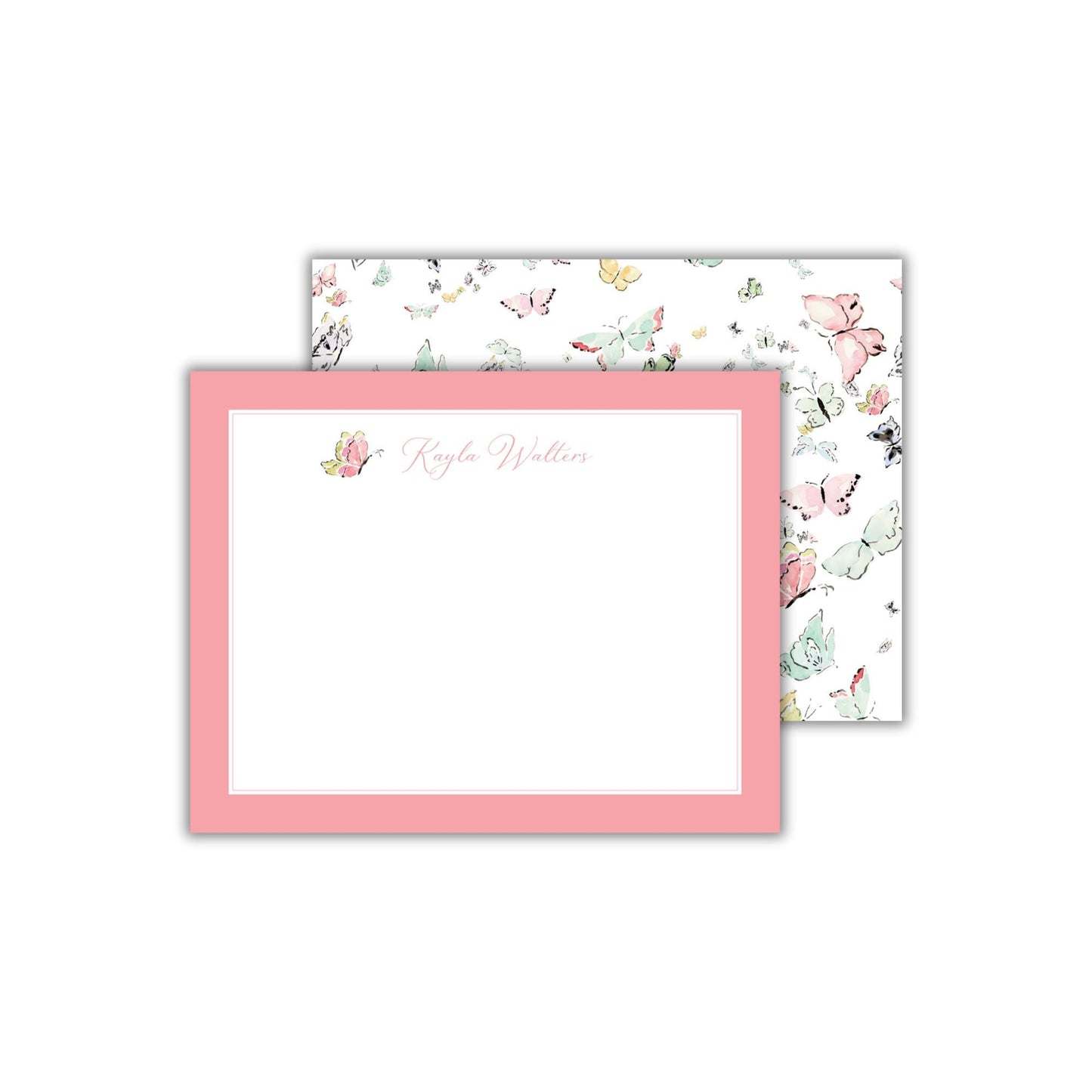 Butterfly Kisses Notecards