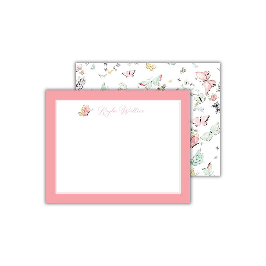 Butterfly Kisses Notecards