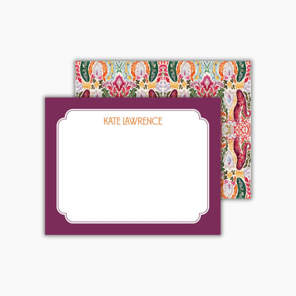Plum Oushak Notecards