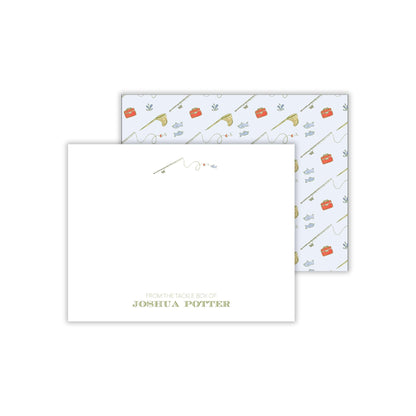 Gone Fishing Notecards