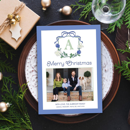 Mary's Blooms Christmas Card