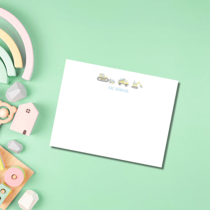 Birthday Vehicle Notecards