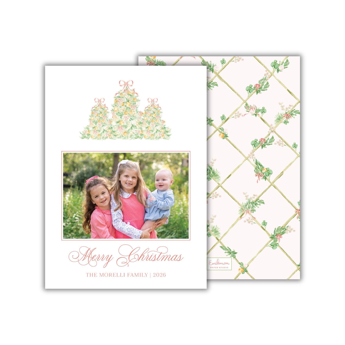Tinsel and Taffy Christmas Card