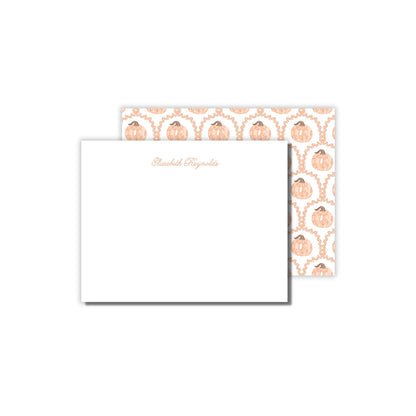 Pumpkin Notecard - Orange