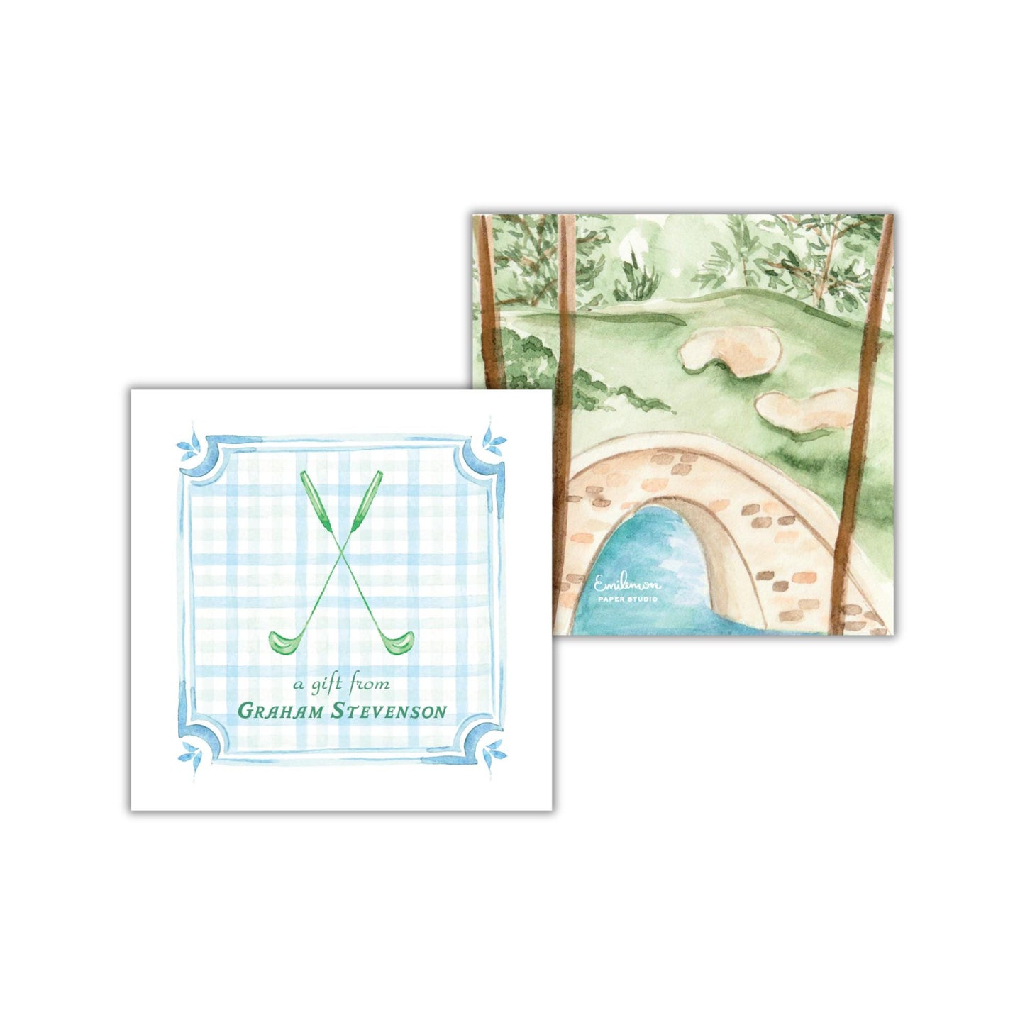 Masters Enclosure Card - Arch Bridge