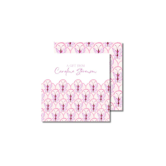 Scallop Butterfly Enclosure Cards