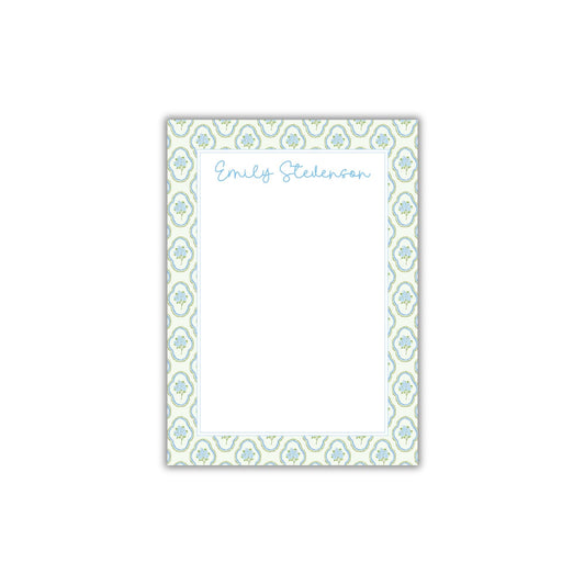 Hydrangea Scallop Notepad