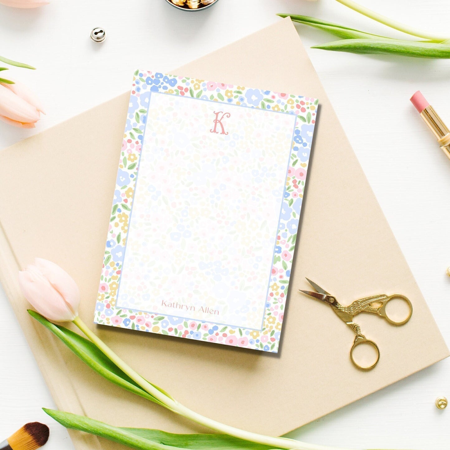 Ditsy Floral Notepad