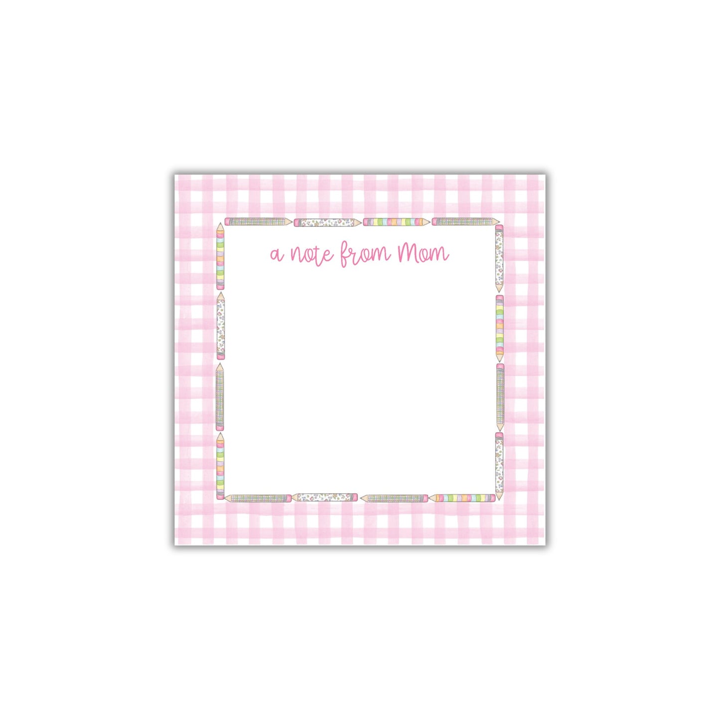 Pretty Pencils Lunch Box Notepad