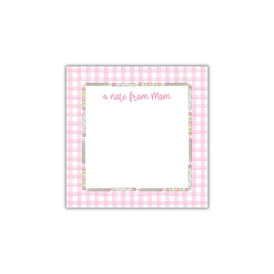 Pretty Pencils Lunch Box Notepad