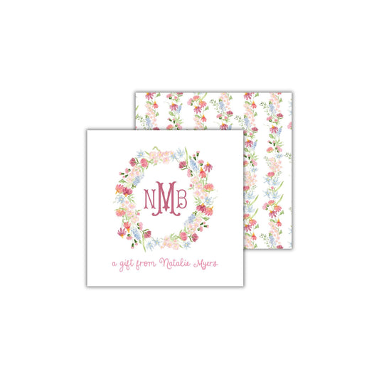 Mountain Floral Enclosure Cards