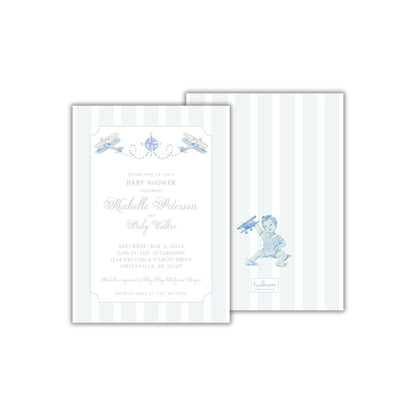 Precious Cargo Baby Shower Invitation