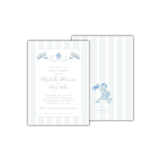 Precious Cargo Baby Shower Invitation
