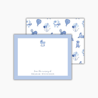 Delftware Cradle Notecards