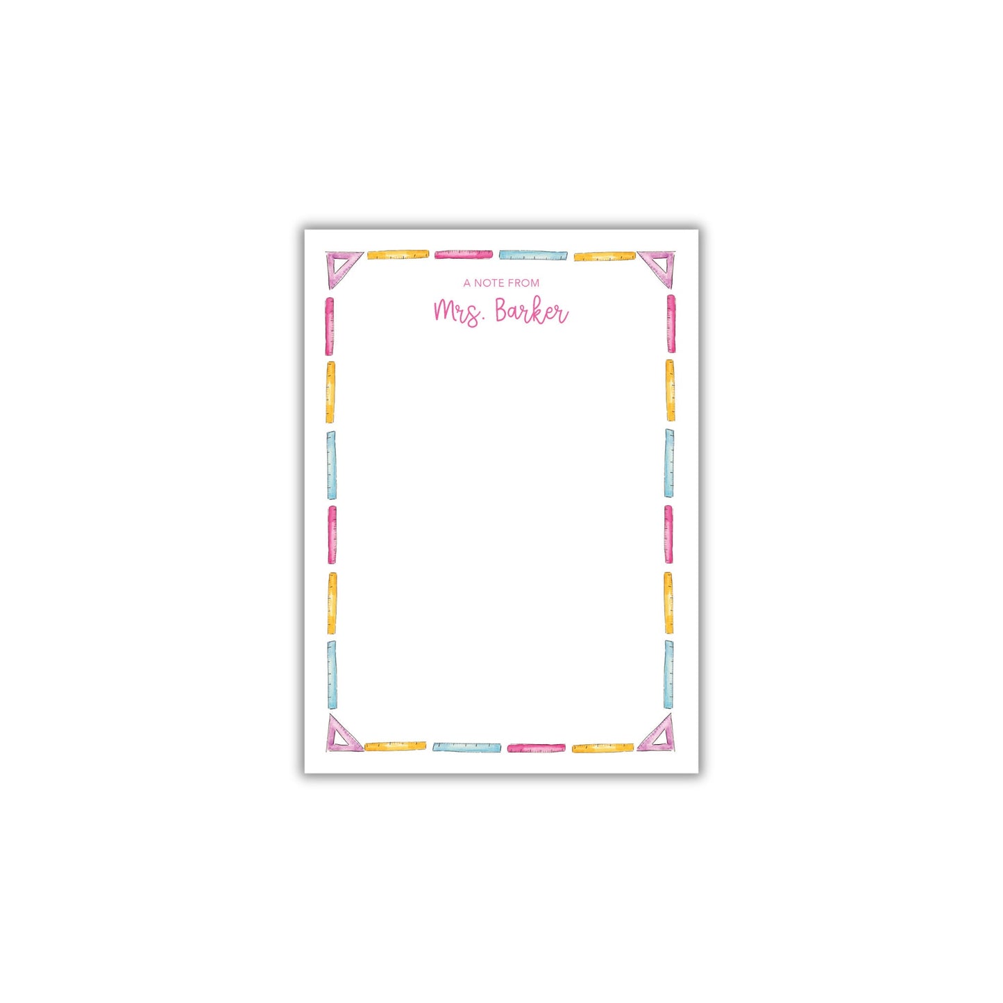 Teachers Rule! Notepad