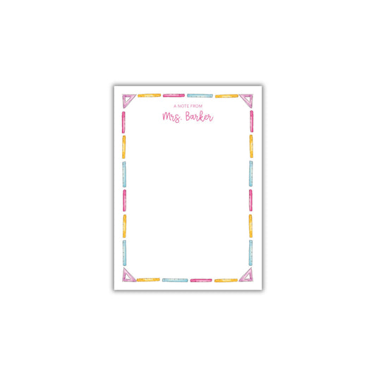 Teachers Rule! Notepad