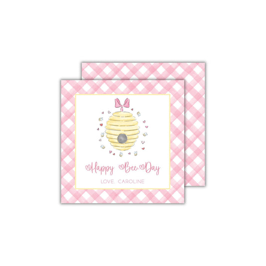 Happy Bee Day Enclosure Cards