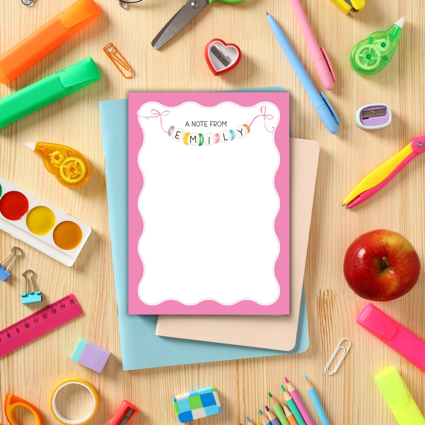 Friendship Bracelet Notepad